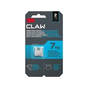 Wieszaki do szafy - Uchwyt/haczyk do wieszania na płytach G/K Claw 7 kg 2 szt. 3M - miniaturka - grafika 1