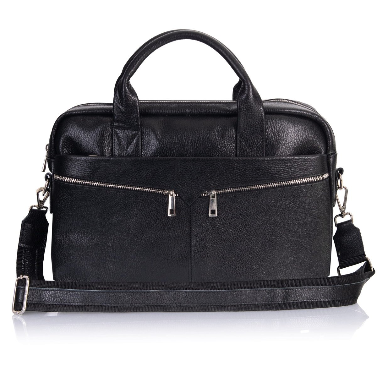 Torba męska skórzana Tizano TM01 czarna