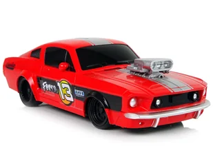 Zdalnie Sterowane Auto Sportowe 1:20 Czerwone Pilot - Zabawki zdalnie sterowane - miniaturka - grafika 6