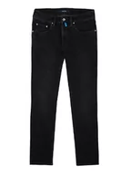 Spodnie męskie - Pierre Cardin Dżinsy - Regular fit - w kolorze czarnym - miniaturka - grafika 1