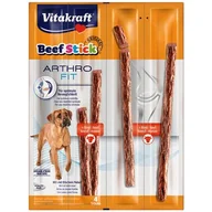 Przysmaki dla psów - Przysmak dla psa Beef Stick 4 sztuki Arthrofit wołowina Vitakraft - miniaturka - grafika 1