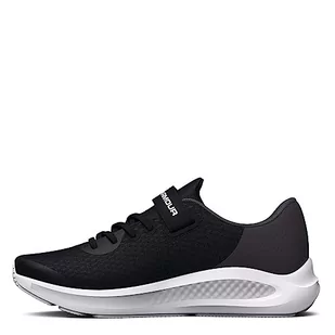 Under Armour Dziewczęce UA GPS Pursuit 3 Ac buty do biegania, Black Jet Gray White, 27.5 EU - Buty dla dziewczynek - miniaturka - grafika 1
