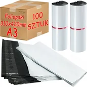 Koperty - Pako Foliopaki Kurierskie Białe A3 310x420mm - 100 szt. - miniaturka - grafika 1