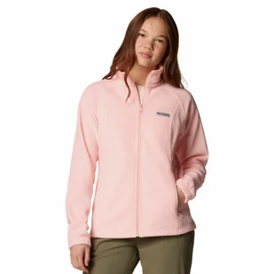 Damska bluza polarowa Columbia Benton Springs Full Zip pink sand - M - Bluzy damskie - miniaturka - grafika 1