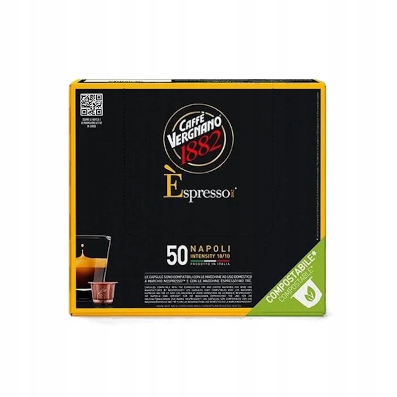 Kapsułki do Nespresso Caffe Vergnano Espresso Napoli 50szt.