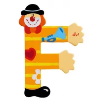 Sevi Literka F Clown - Zabawki interaktywne dla dzieci - miniaturka - grafika 1