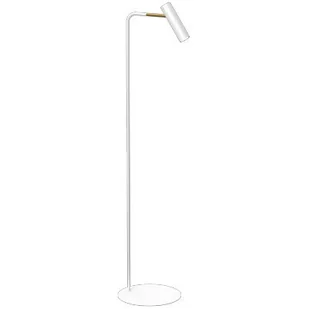Lampa stojąca podłogowa nowoczesna tuba biała 1xGU10 8W Axion Luminex - Lampy stojące - miniaturka - grafika 1