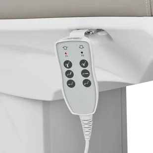 Fotel kosmetyczny elektr. Azzurro 891 szary - Fotele kosmetyczne - miniaturka - grafika 7