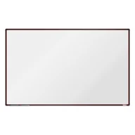 Tablice i flipcharty - boardOK Biała magnetyczna tablica boardOK, 200 x 120 cm, brązowa rama VOK200120-1500 - miniaturka - grafika 1