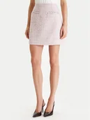 Spódnice - Guess Spódnica mini W6RD56 WJ632 Różowy Regular Fit - miniaturka - grafika 1