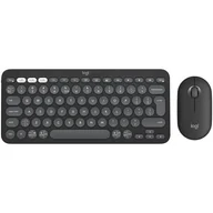 Zestawy myszka + klawiatura - Logitech Pebble 2 Combo for MAC grafit - miniaturka - grafika 1