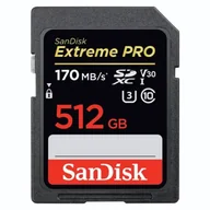 Karty pamięci - SanDisk Extreme 512GB (SDSDXXY-512G-GN4IN) - miniaturka - grafika 1