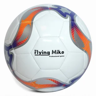 Piłka nożna, do nogi Flying Mike® biała do gry treningów - Piłka nożna - miniaturka - grafika 1