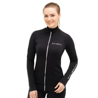 Bluzy sportowe damskie - Bluza dresowa termoaktywna rozpinana damska Brubeck Athletic - miniaturka - grafika 1
