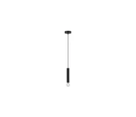 Lampy sufitowe - Leuchten Direkt 15617-18 - Żyrandol na lince BRUNA 1xE27/60W/230V czarny - miniaturka - grafika 1