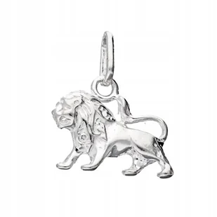 Wisiorek Srebrny Znak Zodiaku Srebro 925 Lew - Wisiorki - miniaturka - grafika 1