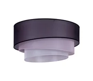 Lampy sufitowe - Duolla - Lampa sufitowa TRIO 1xE27/15W/230V śr. 45 cm czarny/różowy/srebrny - miniaturka - grafika 1
