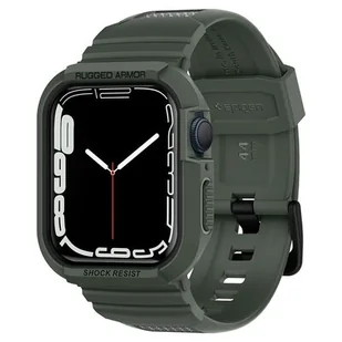 Spigen Rugged Armor Pro do Apple Watch military green - Akcesoria do zegarków - miniaturka - grafika 1