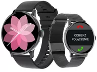 Smartwatch - Giewont Supernova SmartCall GW330-3 Black Shine/Black Effect - miniaturka - grafika 1