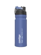 Termosy - Termos z ustnikiem Free Flow Contigo 700ml - Niebieski - miniaturka - grafika 1
