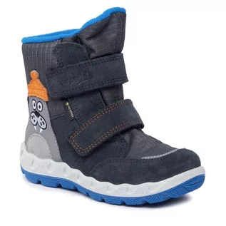 Buty dla chłopców - Śniegowce Superfit GORE-TEX 1-006014-2000 S Grey/Blue - grafika 1
