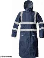 Odzież robocza - CERVA SIRET HV PŁASZCZ - odblaskowy wodoodporny i wiatroszczelny płaszcz 120 cm. - HV żółty XXL - miniaturka - grafika 1