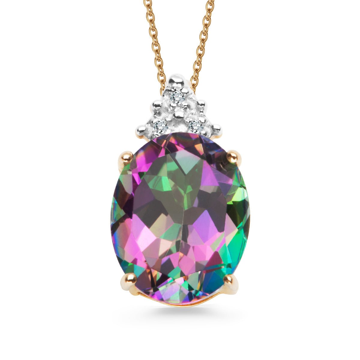 Zawieszka Mistic Topaz VERONA złoto 333 certyfikat