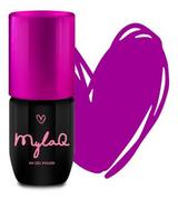 Lakiery hybrydowe - MyLaq Lakier Hybrydowy MylaQ My Hot Magenta - 5 ml M008 - miniaturka - grafika 1