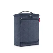 Torebki damskie - Torba coolerbox, herringbone dark blue RUK4113 - miniaturka - grafika 1