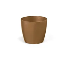 Donice - Osłonka-doniczka MAGNOLIA 25 złoty metalik Lamela - miniaturka - grafika 1