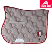 Akcesoria jeździeckie - EURO-STAR Potnik STIRRUP greymelange/cherry - miniaturka - grafika 1