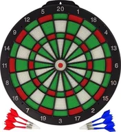 Zabawki zręcznościowe - LeanToys Gra Zręcznościowa Tarcza Rzutki Dart 40 cm - miniaturka - grafika 1
