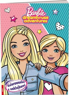 Ameet Barbie. Kolorowanka z naklejkami praca zbiorowa - Książki edukacyjne - miniaturka - grafika 2