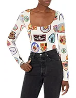 Bluzki damskie - Desigual Bluzka damska, Wykończenie materiałów, XS - miniaturka - grafika 1