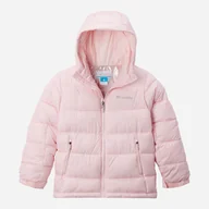 Kurtki i płaszcze dla dziewczynek - Kurtka dziecięca dla dziewczynki zimowa Columbia Pike Lake II Hooded Jacket 2050351608 132 cm (S) Różowa (195981080391) - miniaturka - grafika 1