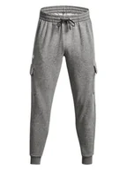 Spodnie sportowe męskie - Under Armour Spodnie dresowe "Rival" w kolorze szarym - miniaturka - grafika 1