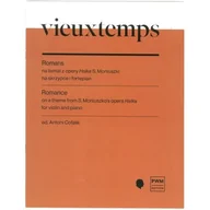 Podręczniki dla szkół zawodowych - Vieuxtemps Romans na temat z opery Halka na skrzypce i fortep - miniaturka - grafika 1