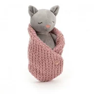 Maskotki i pluszaki - Jellycat MASKOTKA Śpiący Kotek z pledzikiem COS6K - miniaturka - grafika 1