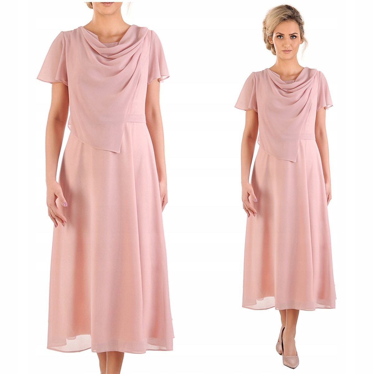 Sukienka Angela 40 wizyta wesele komunia elegancka