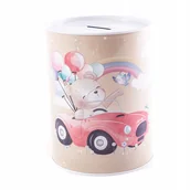 Skarbonki - DZIECIĘCA SKARBONKA PUSZKA MIŚ RÓŻNE KOLORY - miniaturka - grafika 1