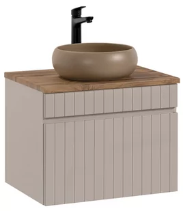 Szafka ICONIC CASHMERE z umywalką WIKI MC - Szafki łazienkowe - miniaturka - grafika 1