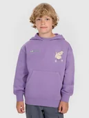 Bluzy dla chłopców - 4F Bluza dresowa nierozpinana z kapturem chłopięca - fioletowa 122 (6-7 lat) - miniaturka - grafika 1