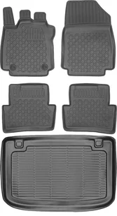Renault Clio IV Hatchback 2012-2019 Bagażnik MAX-DYWANIK 911703 + Dywaniki ARISTAR 603461 - Dywaniki samochodowe - miniaturka - grafika 1