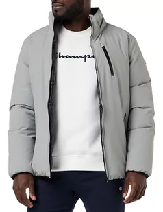 Champion Legacy Outdoor-Stretch Nylon Reversible Kurtka Mężczyźni, Grigio Monumento/Nero, XL - Kurtki męskie - miniaturka - grafika 1
