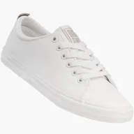 Trampki damskie - Trampki Damskie BIG STAR Sportowe Buty Niskie Białe TT274001 Biały 39 - miniaturka - grafika 1