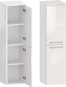 Szafki łazienkowe - Słupek Łazienkowy ROSEN 35 2D P - Uchwyt Złoty - miniaturka - grafika 1