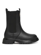 Buty dla chłopców - Tommy Hilfiger Botki T3A5-34016-1355999 S Czarny - miniaturka - grafika 1