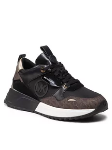 MICHAEL Michael Kors Sneakersy Theo Trainer 43F1THFS2B Czarny - Sneakersy damskie - miniaturka - grafika 1