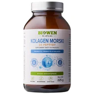 Włosy, skóra, paznokcie - Biowen Kolagen Morski 3x peptydy, 225 g - miniaturka - grafika 1