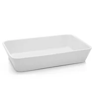 Naczynia żaroodporne - Naczynie ceramiczne Christo prostokątne w kolorze białym  20x13cm 0,6l - miniaturka - grafika 1